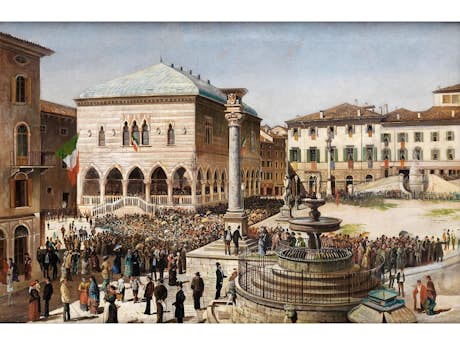 Ippolito Caffi, 1809 Belluno – 1866 Lissa, Nachfolge des